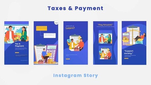Taxes and Payment Instagram Story 44422380 [Videohive]