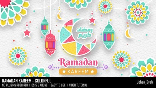 Ramadan Kareem - Colorful 44436976 [Videohive]