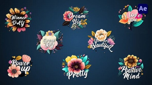 Flower titles #2 [After Effects] 44490696 [Videohive]