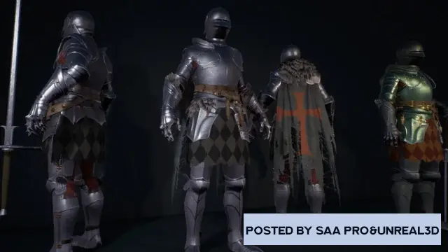 Unreal Engine Characters Gothic Knight v5.1