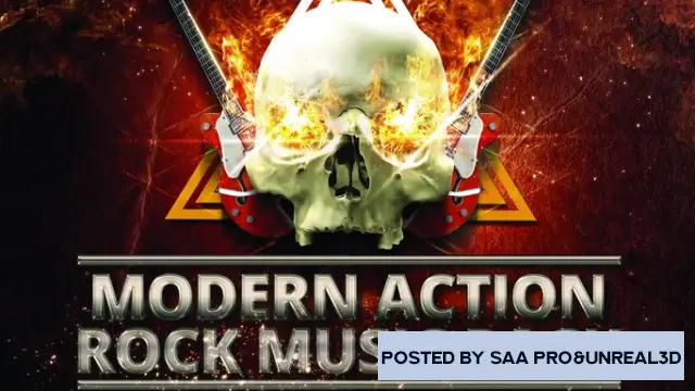 Unreal Engine Sound / Music Modern Action Rock Music Pack v4.10-4.27, 5.0-5.1