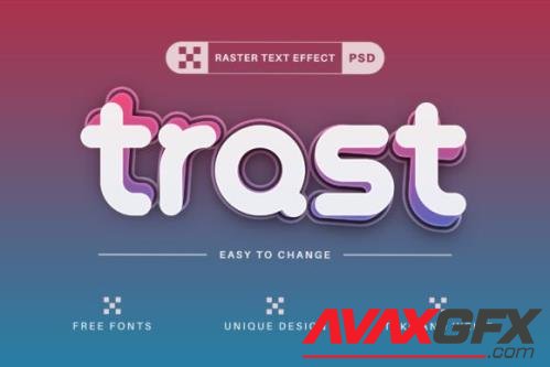 Stylish Trust - Editable Text Effect - 13475996