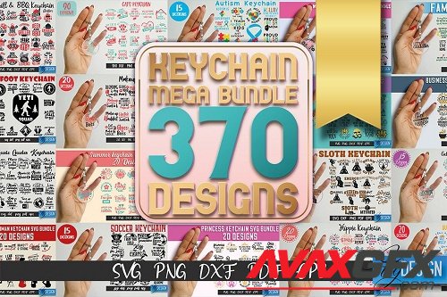 Keychain SVG Mega Bundle - 20 Premium Graphics