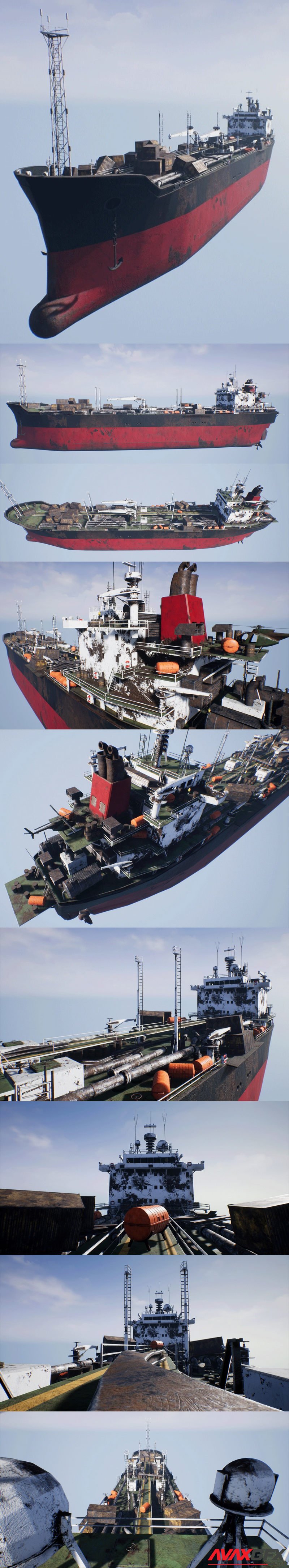 Post-Apocalyptic Oil Tanker