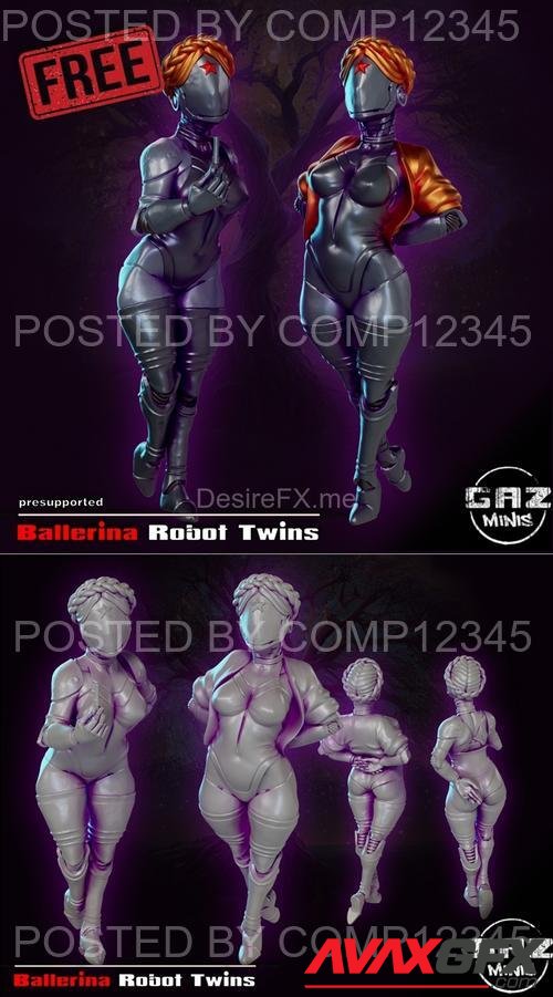 Atomic Heart Ballerina Twins Fan minis 3D Print