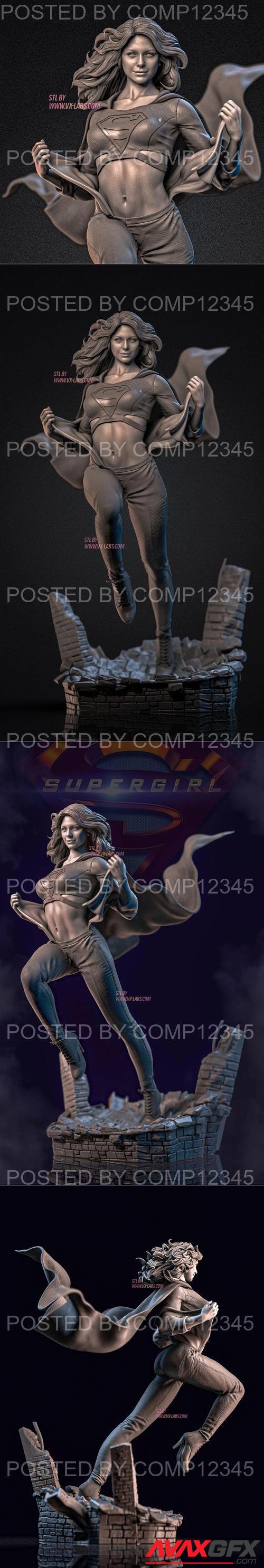 Supergirl CW Melissa Benoist 3D Print