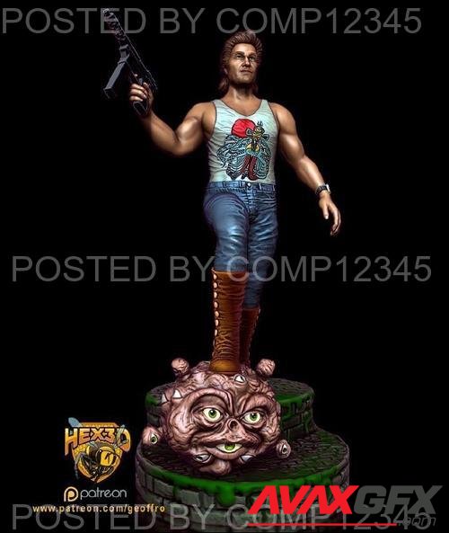 Hex3D - Jack Burton V3 3D Print