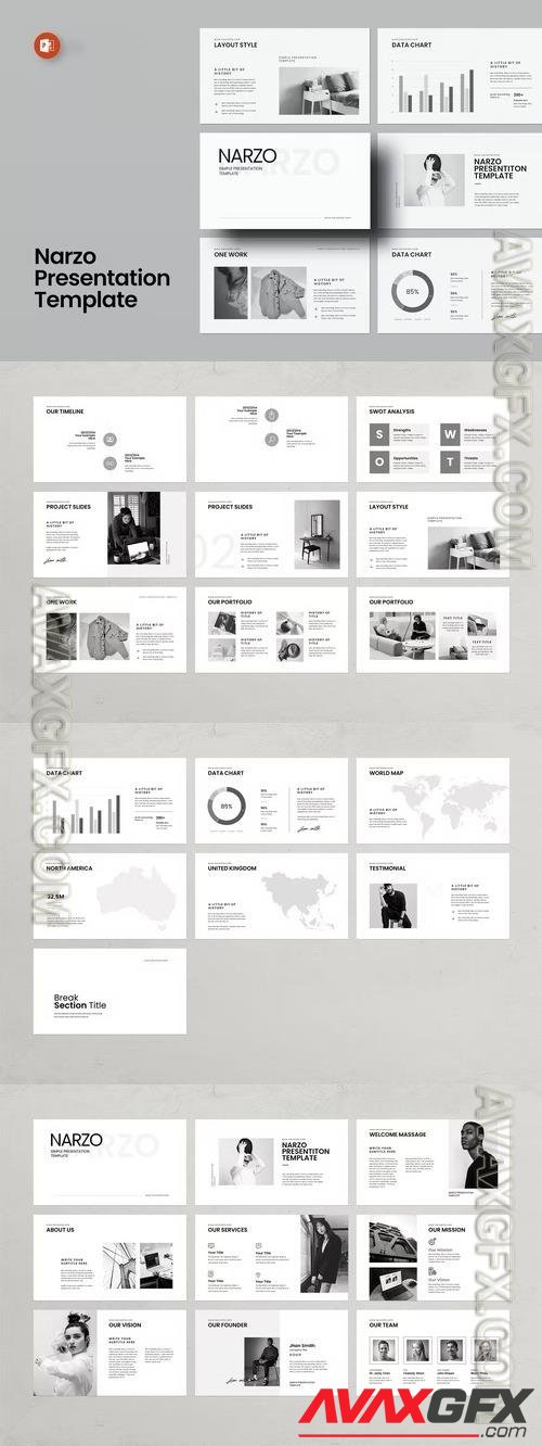 Narzo PowerPoint Presentation Template [PPTX]