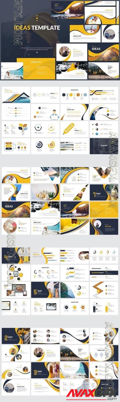 Ideas - PowerPoint Presentation Template [PPTX]