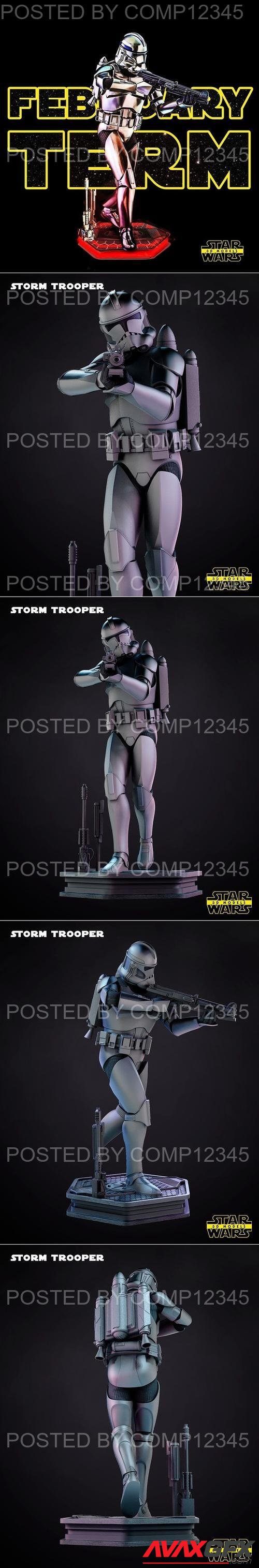 Star Wars - Clone Trooper Sculpture 3D Print