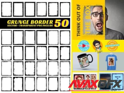 Grunge Border - 6179876