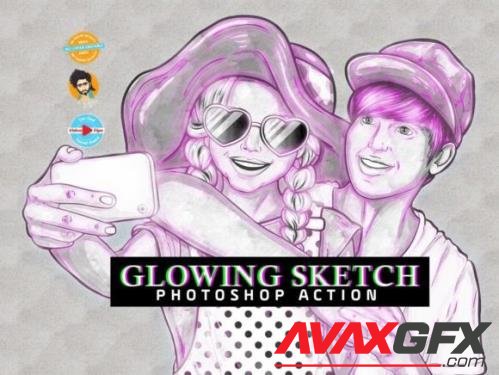 Glowing Sketch - 6498938