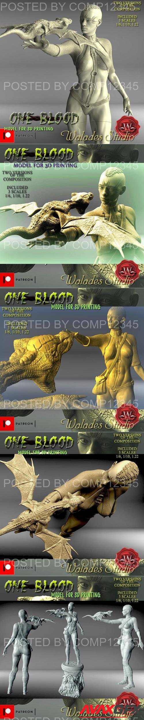 Walades Studio - One Blood 3D Print