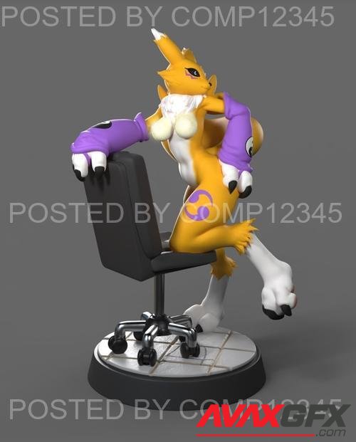 Renamon 3D Print