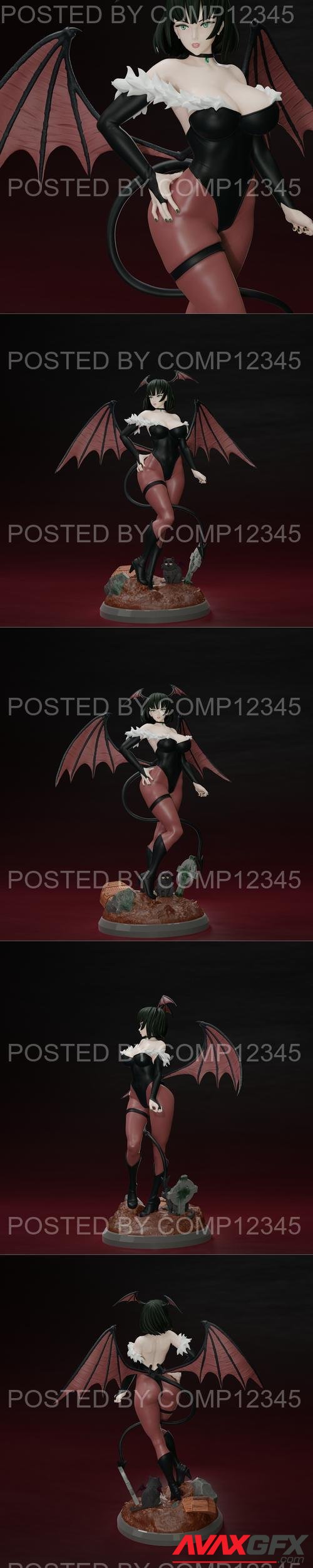 Marco Art - Fubuki Morrigan One Punch-Man 3D Print