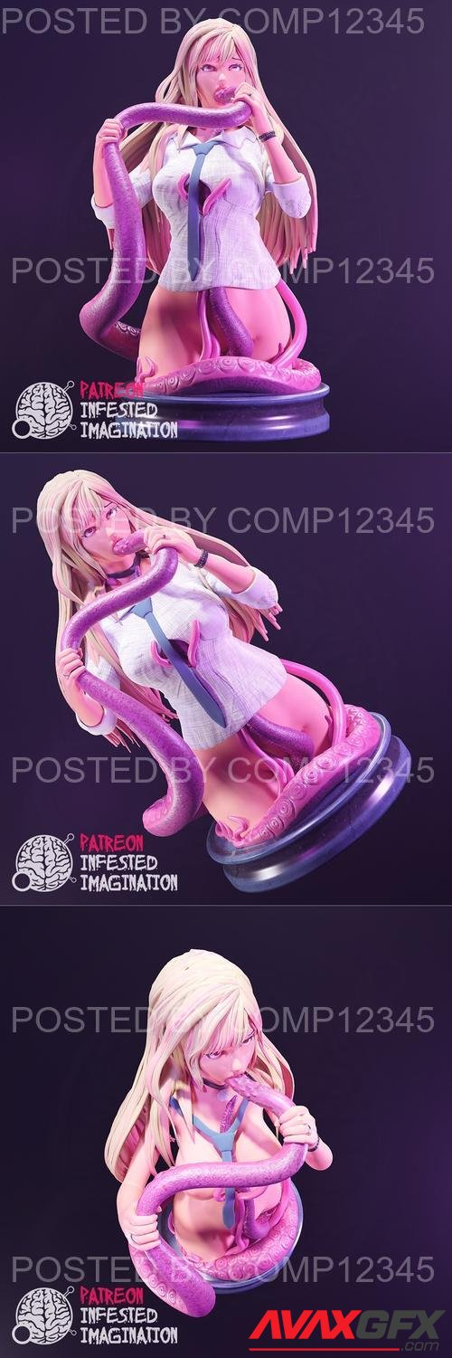 Marin Kitagawa Tentacles Bust 3D Print