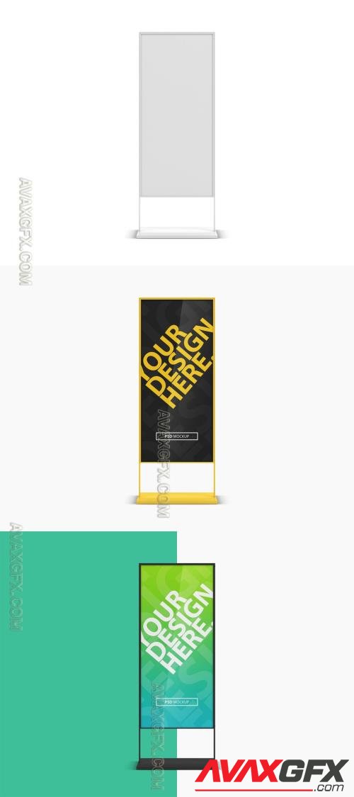 Advertising Stand Mockup Front View 395360757 [Adobestock]