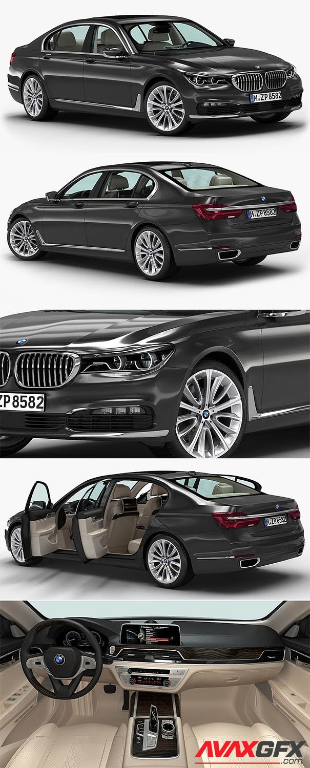 BMW 7 Series 3D Model