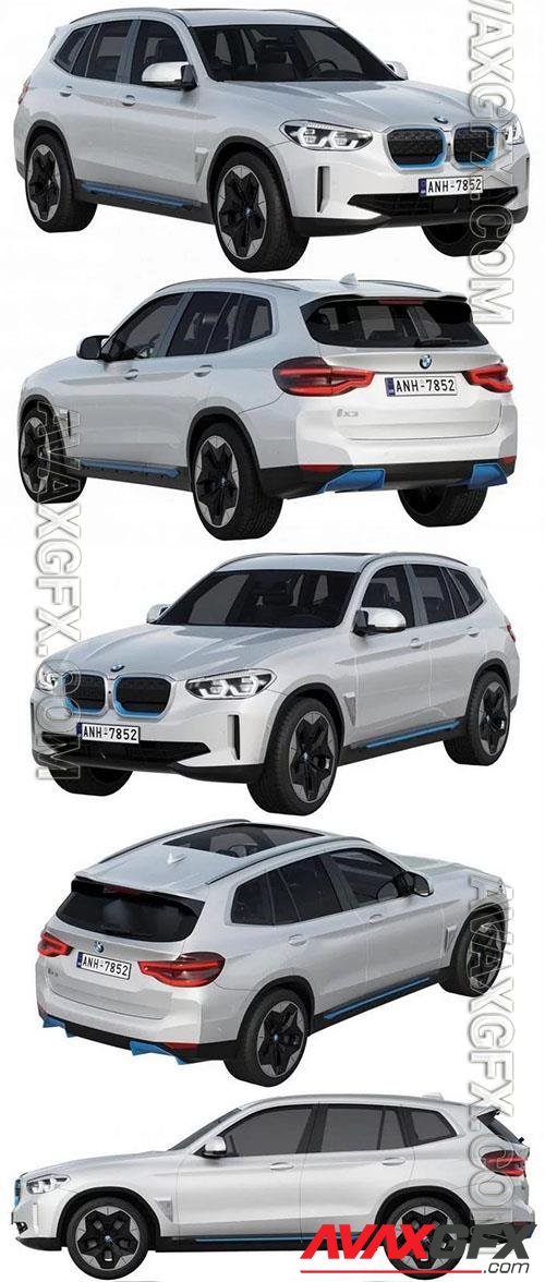 BMW IX3 2021 - 3d model