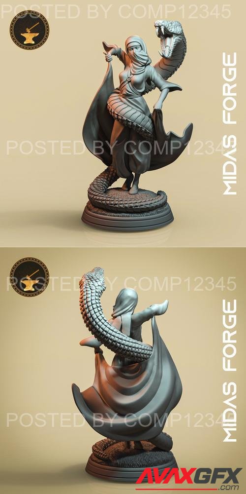 Aya, The Dancer 3D Print