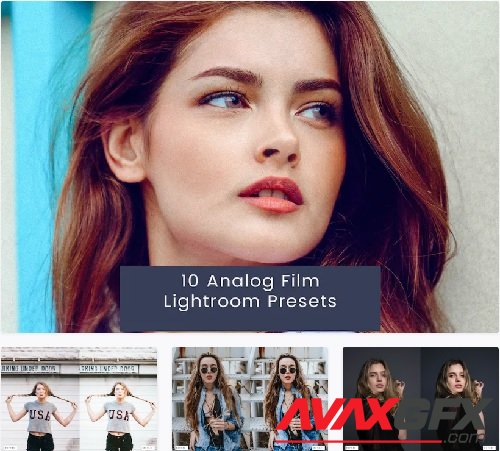 10 Analog Film Lightroom Presets - YXN92YG