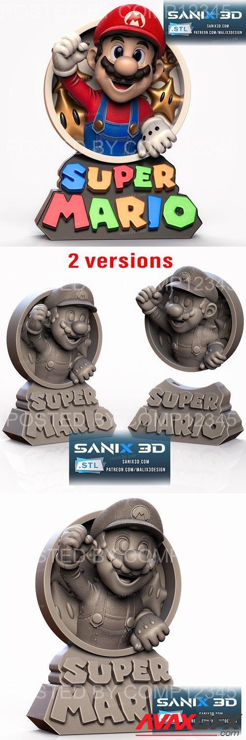 Sanix - Super Mario 3D Print