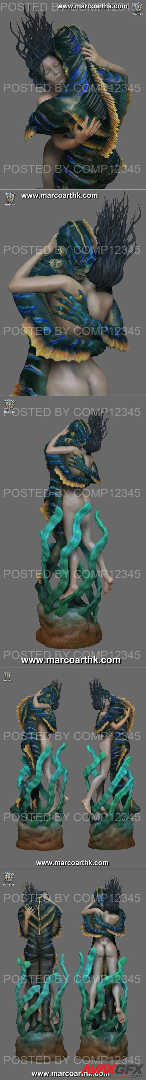 Marco Art - The Shape of Water 3D Print