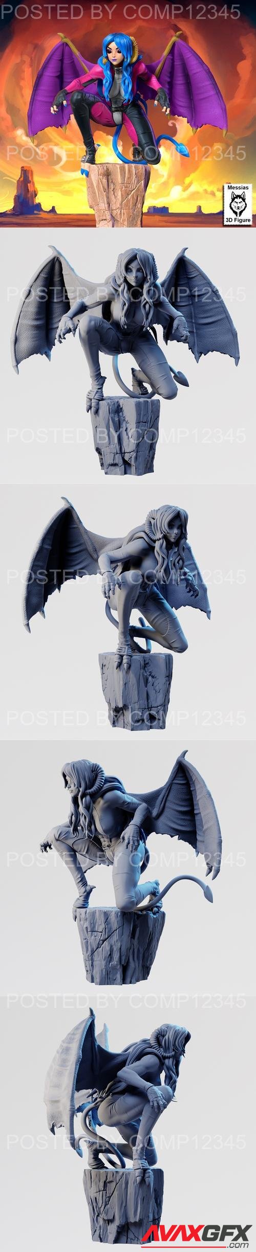 Messias 3D Figure - Succubus 3D Print