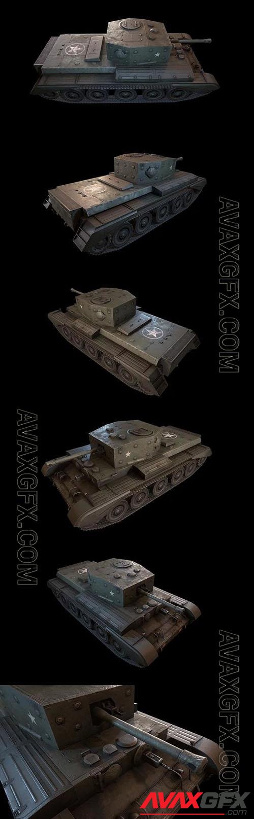 Cromwell Tank - 3d model