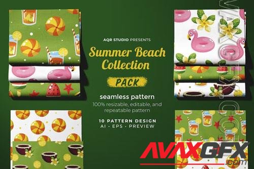 Summer Beach Collection - Seamless Pattern Design