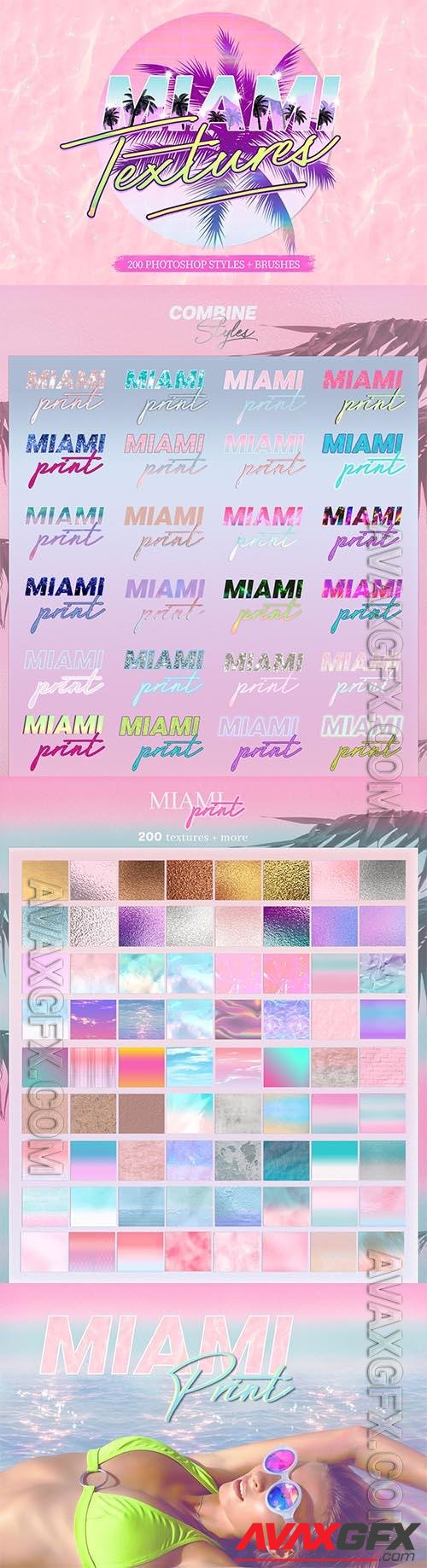 Miami Print Aesthetic PS Styles
