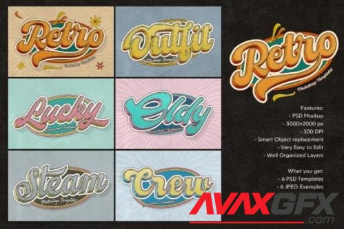 Retro Text Effects - 14487943