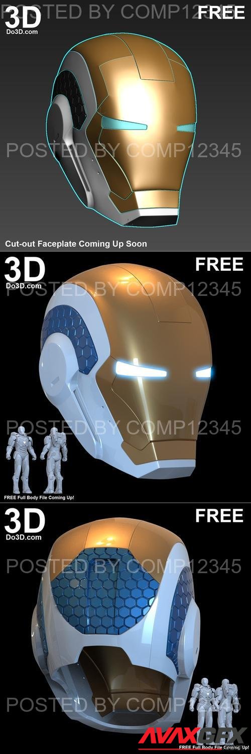 Iron Man MK 39 Helmet 3D Print