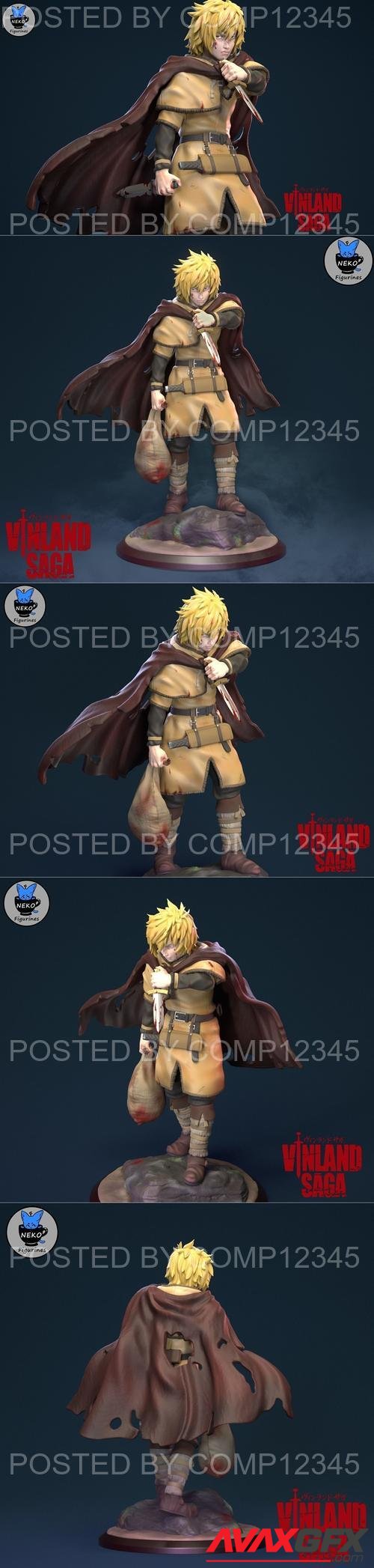 Thorfinn Karlsefni - Vinland Saga 3D Print