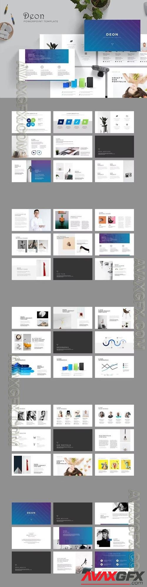 Deon - PowerPoint Presentation Template