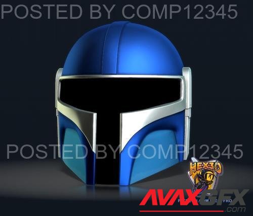 Hex3D - Mando Youngling Helmet 3D Print