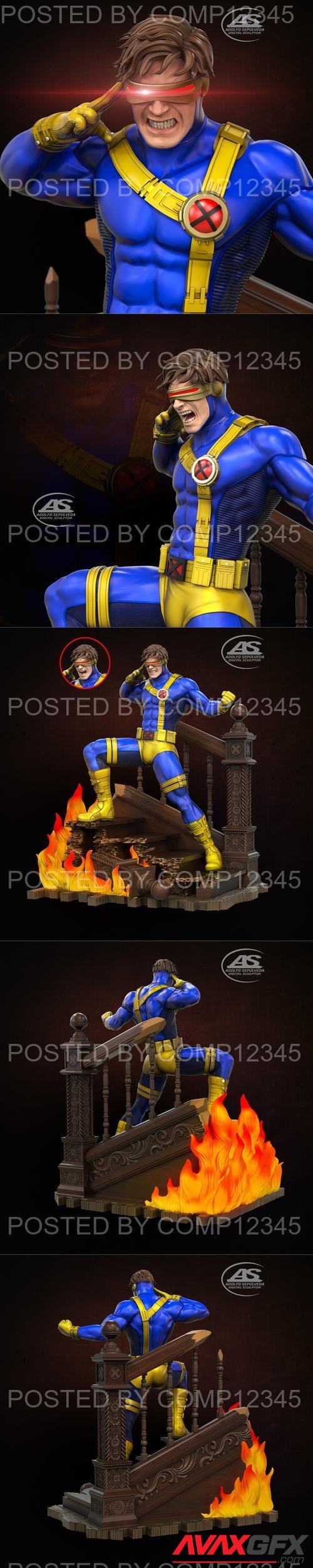 Cyclops X-MEN 3D Print