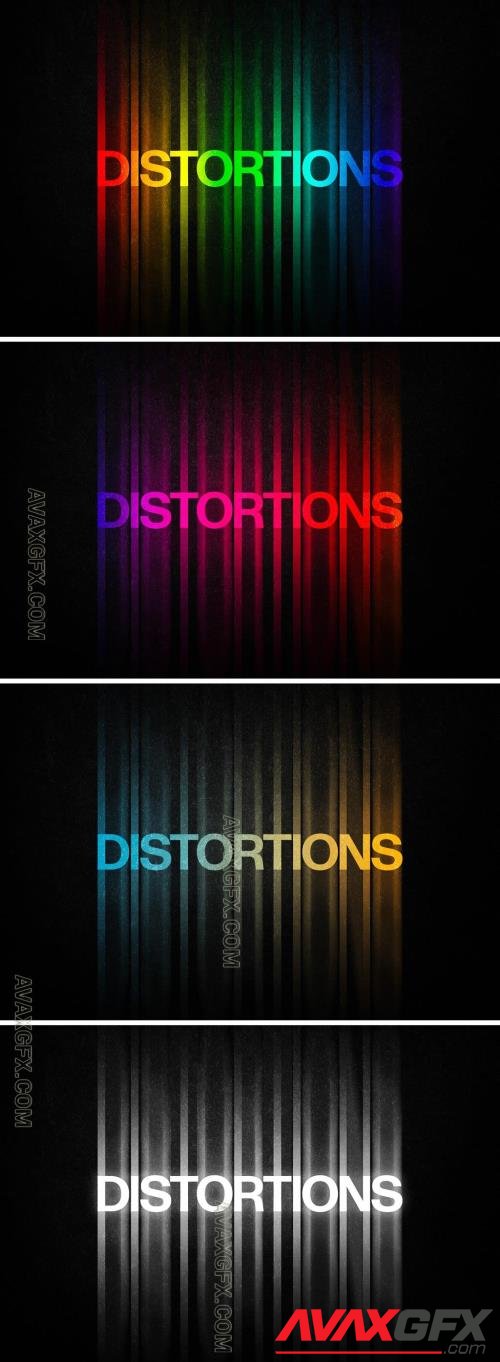 Color Leak Long Shadow Text Effect Mockup 381444024 [Adobestock]
