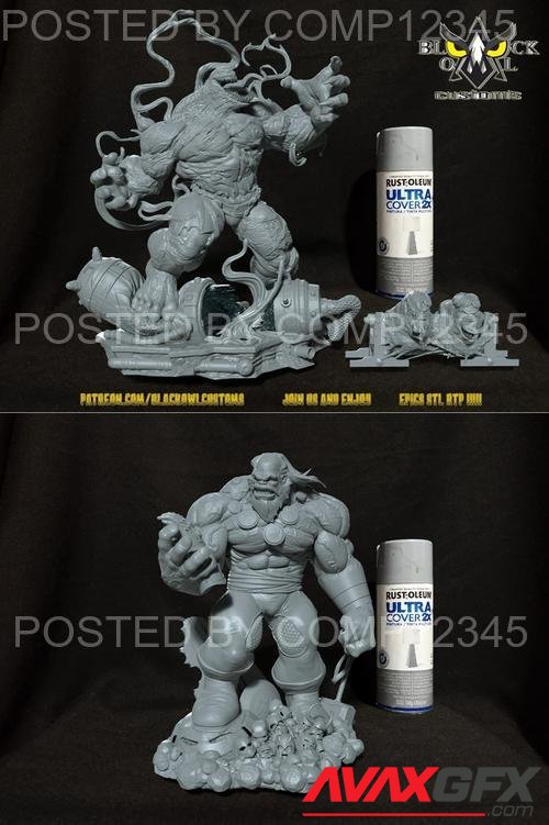 Venomhulk and Maestro 3D Print