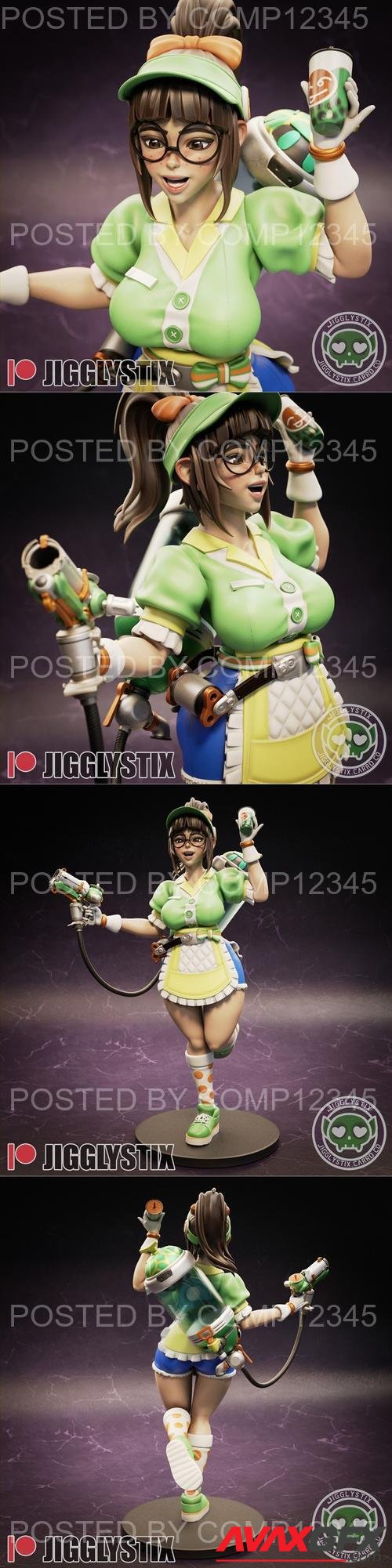 Honey Dew Mei - Jigglystix 3D Print