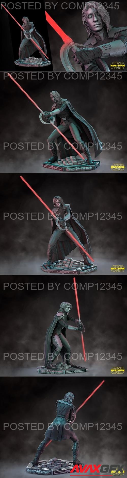 Star Wars - Second Sister Inquisitor Sculpture 3D Print