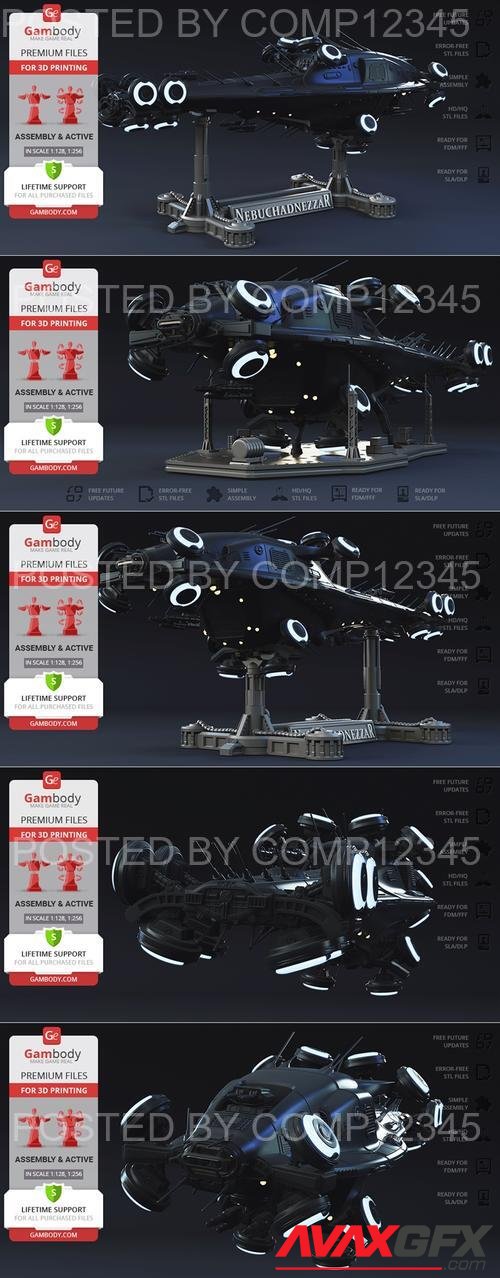 Gambody - Nebuchadnezzar Hovercraft 3D Print