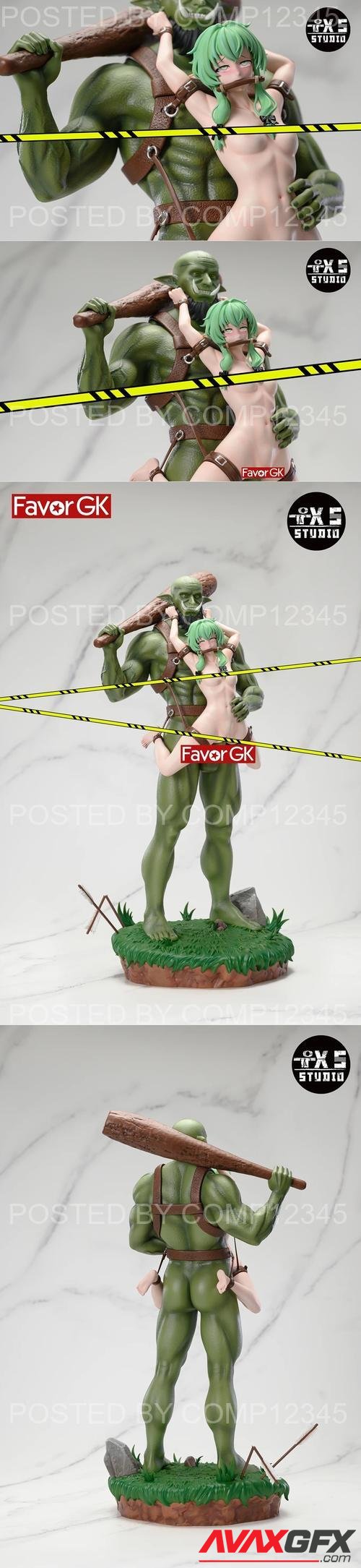 Hentai Orc 3D Print