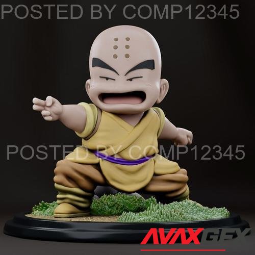 Krillin 3D Print