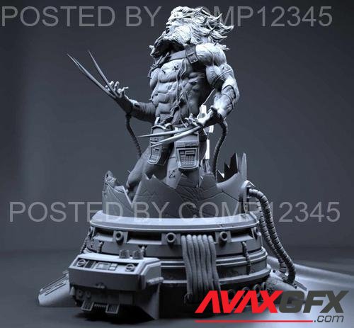 Weapon X Wolverine 3D Print