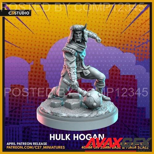 Hogun - Hulk Hogan - C27 3D Print