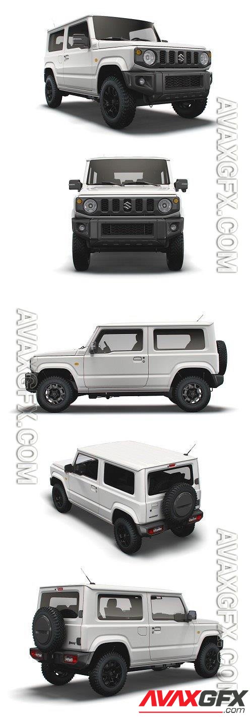 Suzuki Jimny XC Long Wheelbase 2022 jeep - 3d model