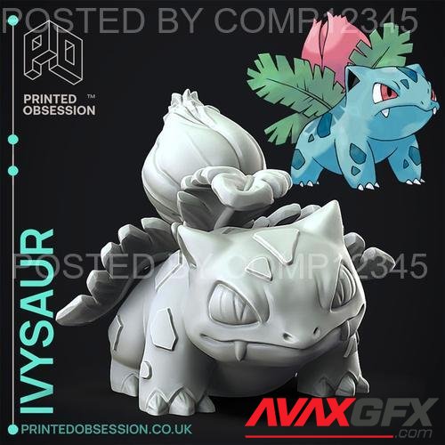 Ivysaur - Pokemon 3D Print