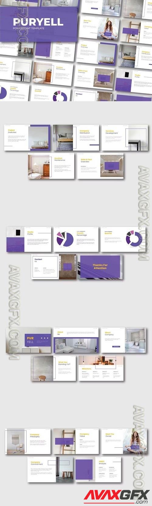 PURYELL Powerpoint Template [PPTX]