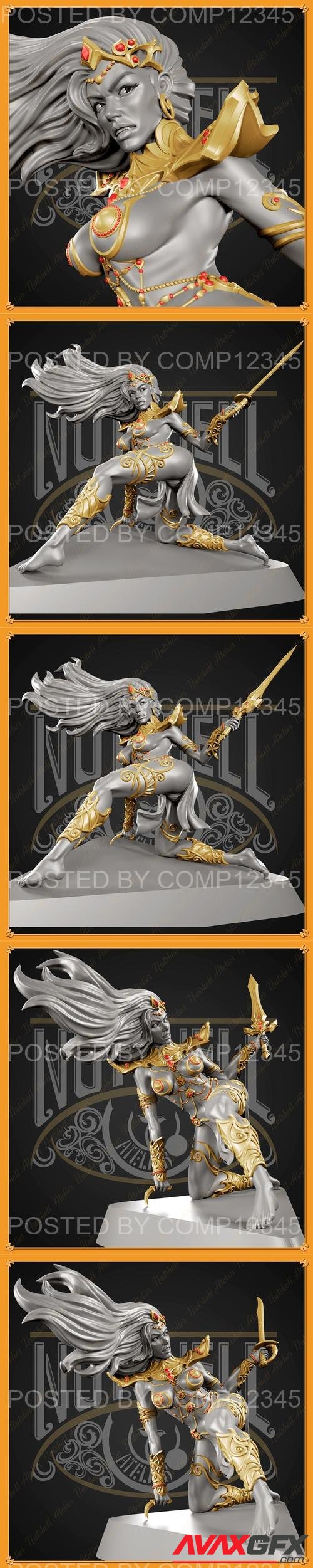 Nutshell Atelier - Dejah Thoris 3D Print